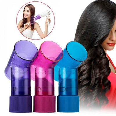 DIY Hair Dryer Curler