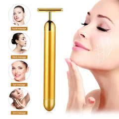 Energy Gold T Beauty Bar Facial Roller Massager